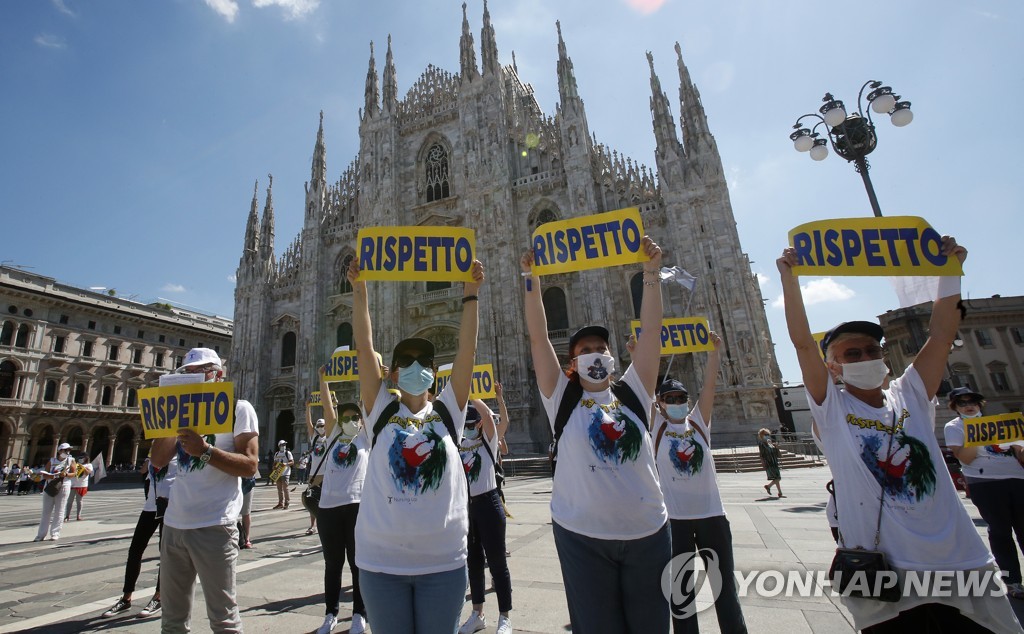 Virus Outbreak Italy