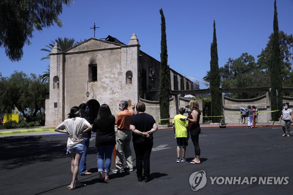 California Church Fire