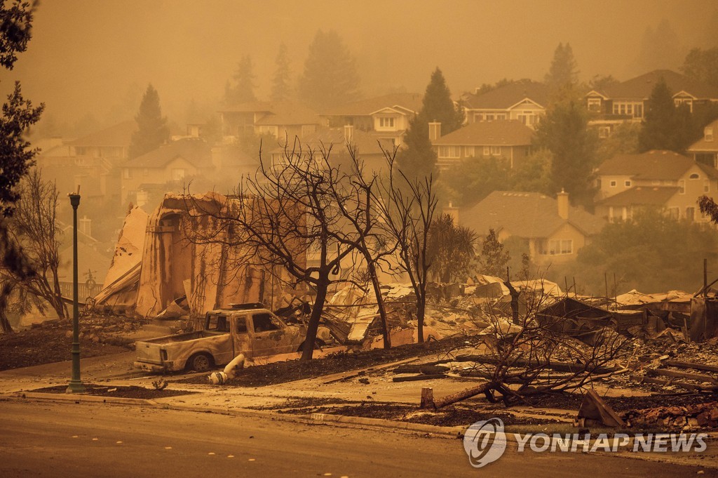 APTOPIX California Wildfires