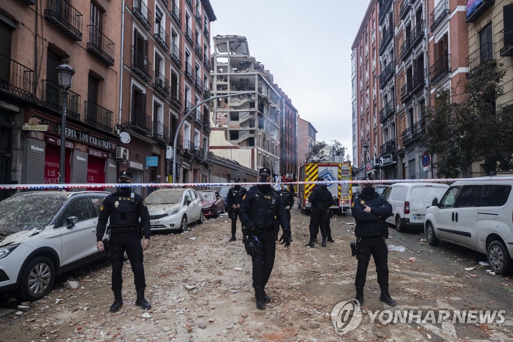 Spain Madrid Explosion