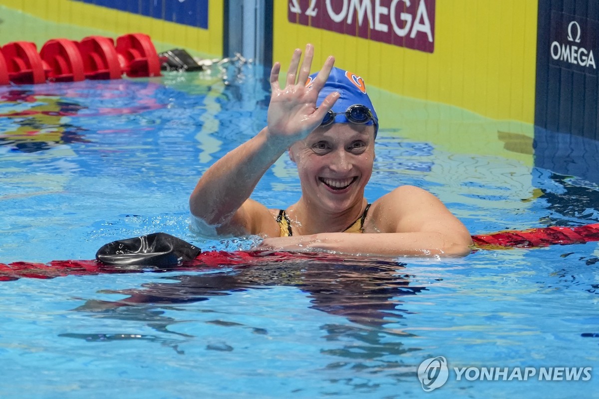 러데키, 미국 대표선발전 자유형 400ｍ 우승