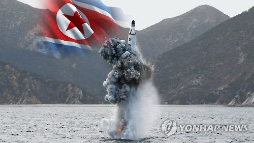 北 SLBM 시험 "사실상 성공"...남한 전역 타격권(CG)