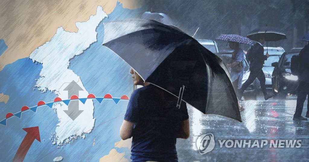 장마전선 이동, 장맛비 전국적 확대 (PG)