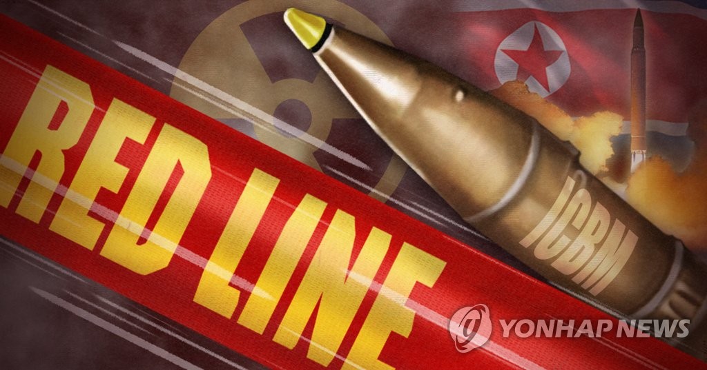 문 대통령, 북한 ICBM에 핵탄두 탑재해 무기화가 레드라인 (PG)