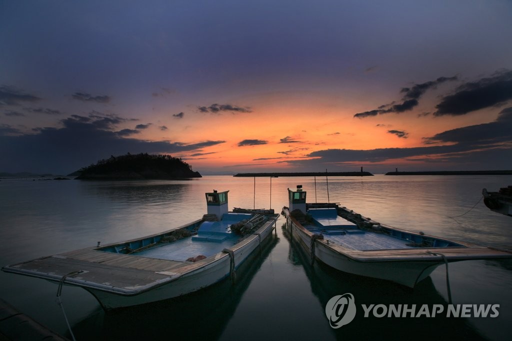 진도 바다