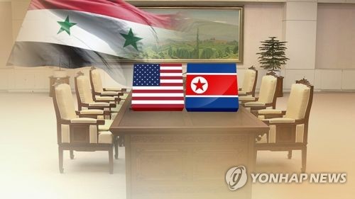 트럼프 주도 시리아 공습…북미회담 변수작용 여부 주목 (CG)