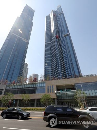 부산 남구 초고층 주상복합아파트 '더 더블유'