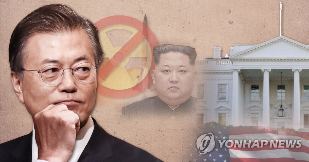 北의 비핵화 선제조치…문대통령 중재역도 탄력받을 듯 (PG)