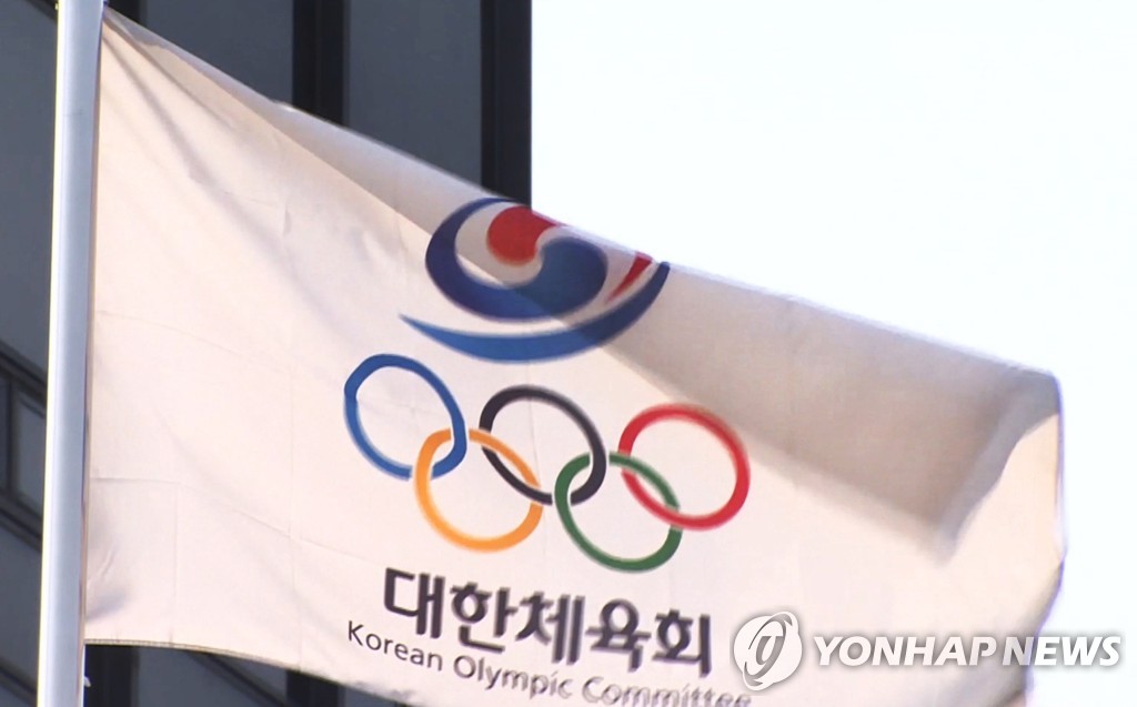 대한체육회 깃발