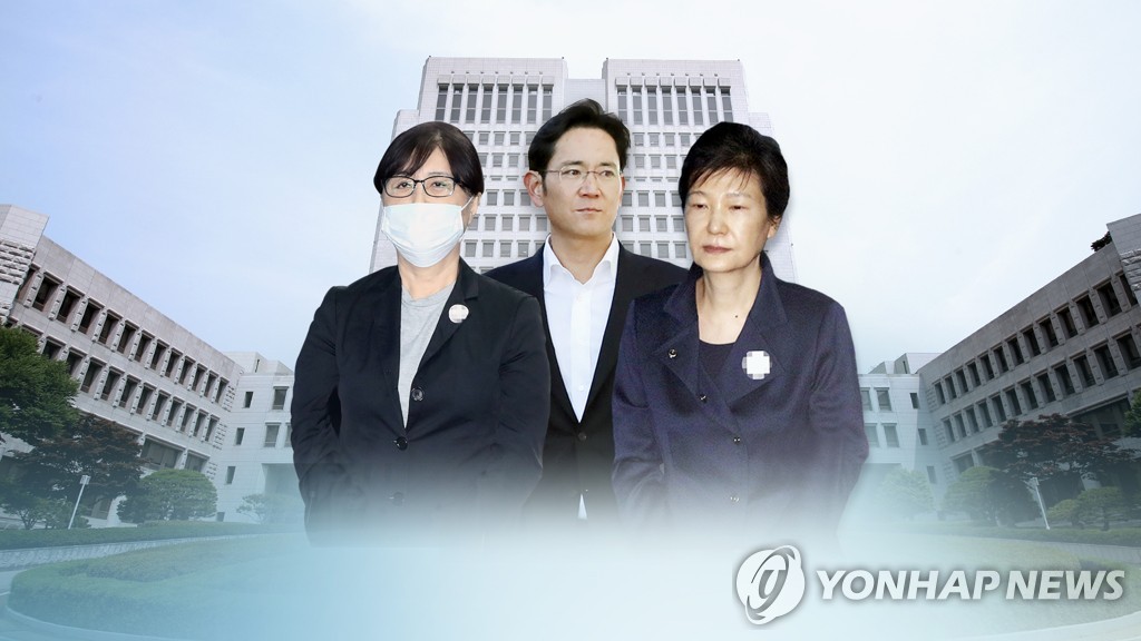 '박근혜•최순실 국정농단' 종착지에…대법원 결정 주목 (CG)