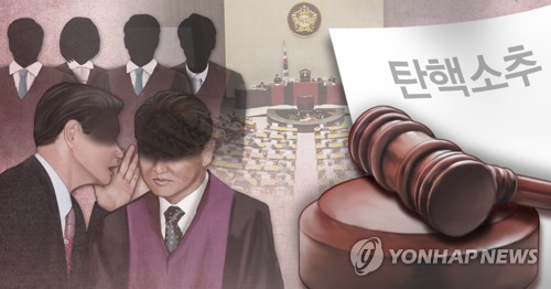 현직 판사들 국회 탄핵소추 문제(PG)