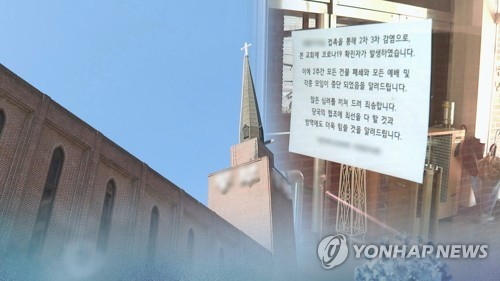 수도권 개척교회 집단감염 확산…신규확진 22명 늘어 누적 45명 (CG)
