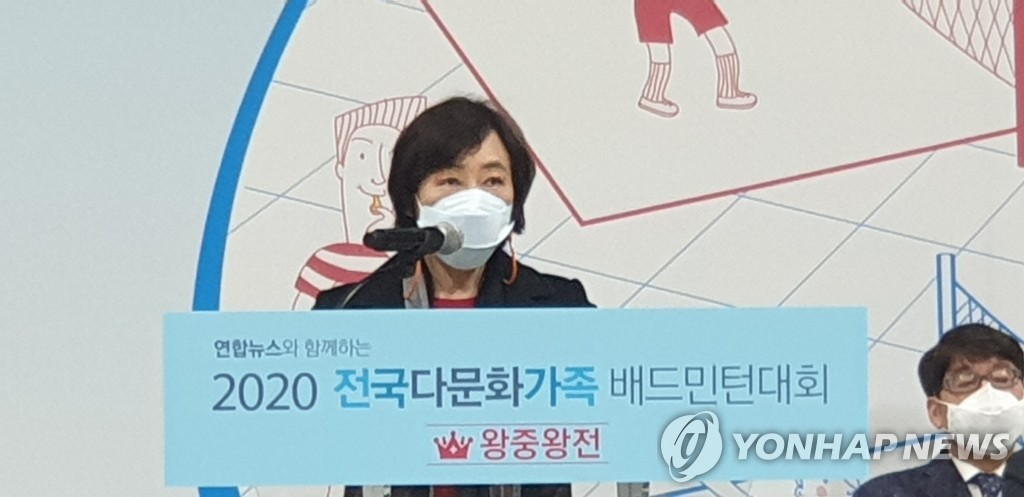 축사하는 김경선 여성가족부 차관