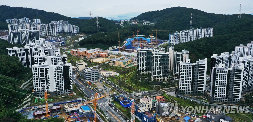 성남시 판교대장 도시개발구역
