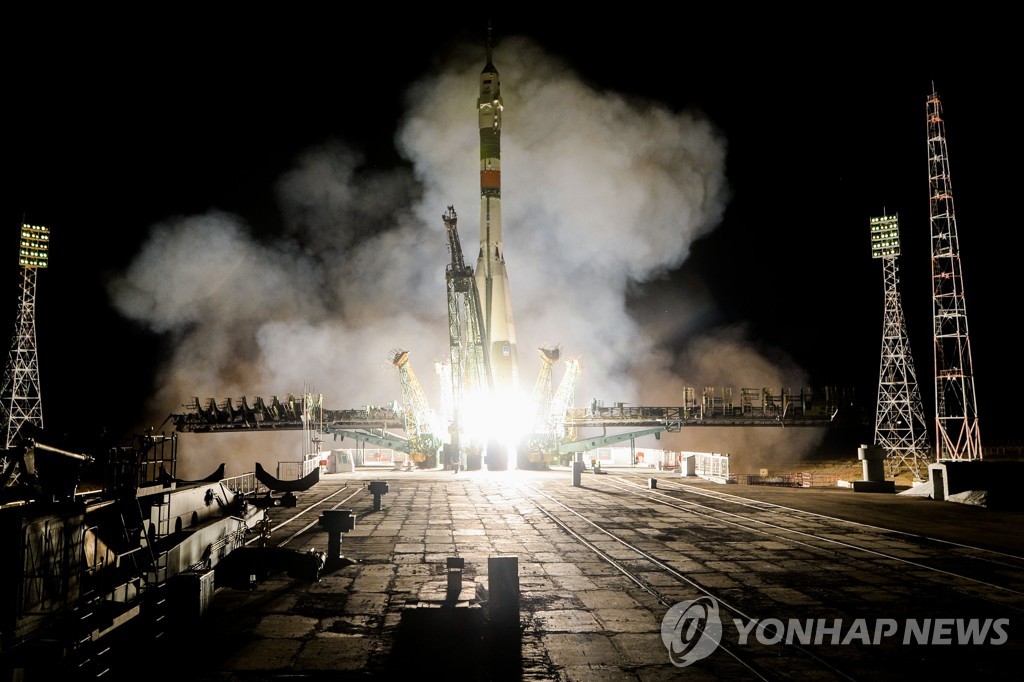 KAZAKHSTAN-RUSSIA-US-ITALY-SPACE-ISS-PRESSER