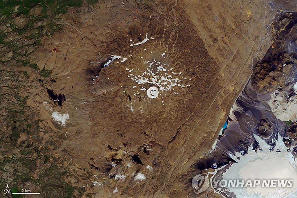 ICELAND-GLACIER-ENVIRONMENT-OKJOKULL-GLOBAL WARMING-CLIMATE