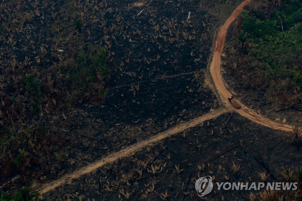 TOPSHOT-BRAZIL-FIRE-DEFORESTATION-AMAZON