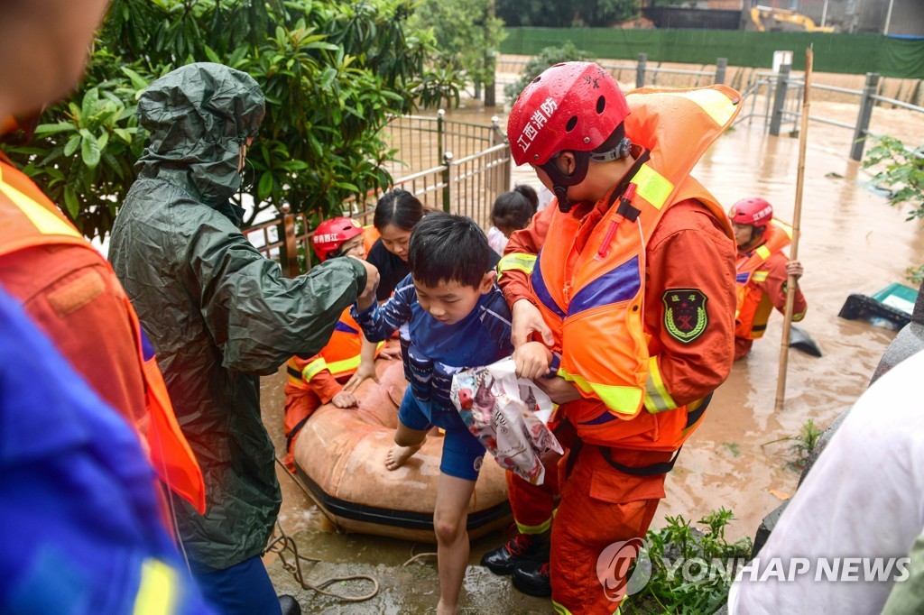 CHINA-WEATHER-FLOODS