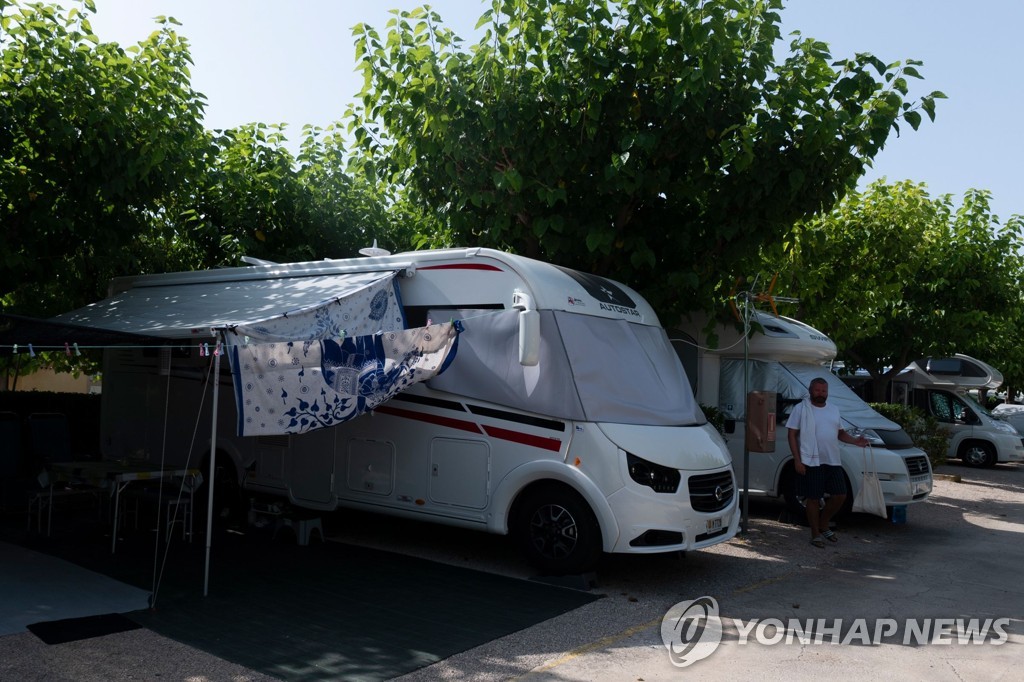 SPAIN-HEALTH-VIRUS-EUROPE-TOURISM-LEISURE-MOTORHOMES