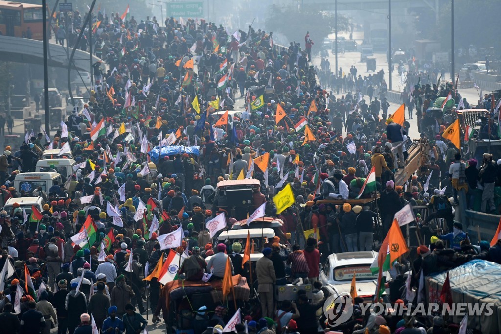 INDIA-POLITICS-AGRICULTURE-PROTEST