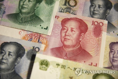 중국 위안화, 이달 롤러코스터…인민은행 떠받치기 개입 - 1