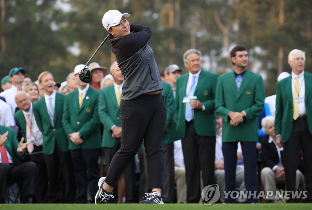 박세리, 오거스타 첫 여자대회서 시타