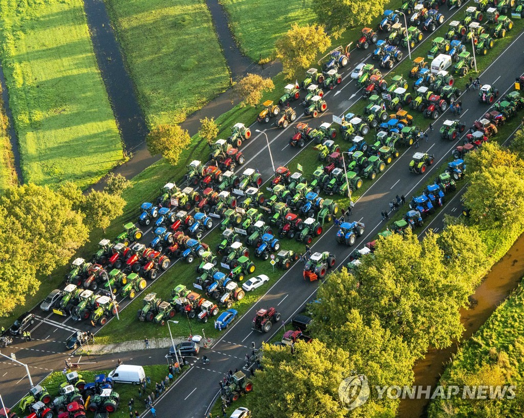 NETHERLANDS FARMERS PROTEST