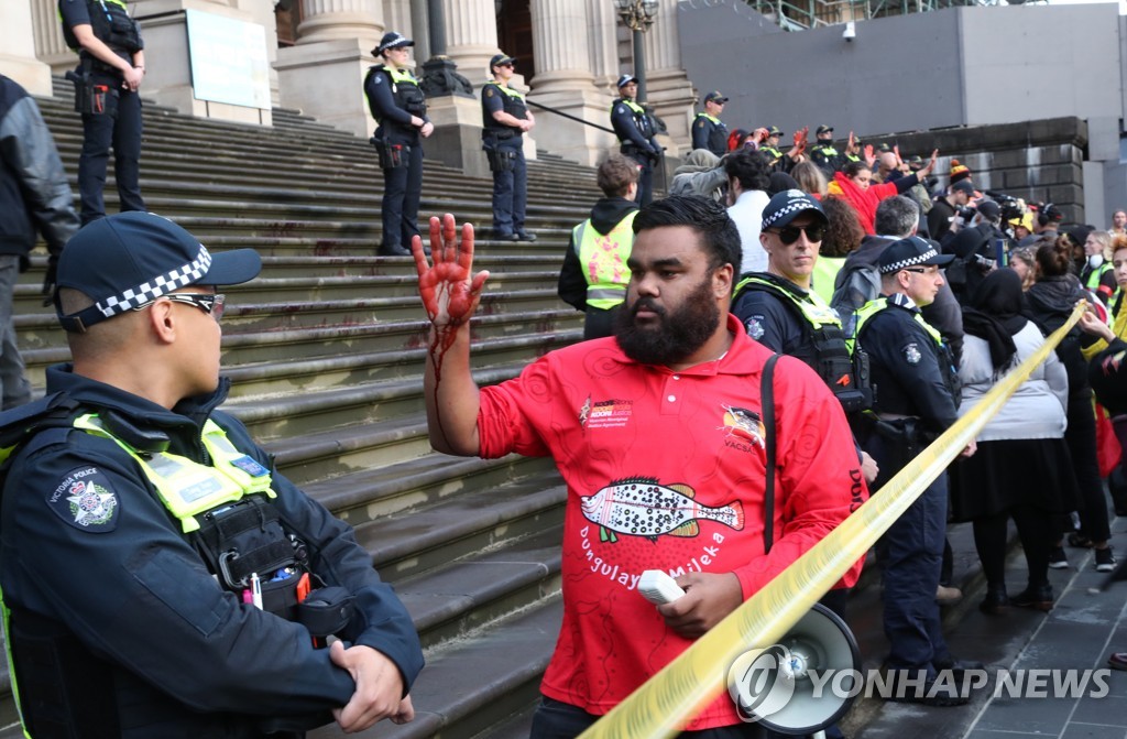 AUSTRALIA HUMAN RIGHTS PROTEST