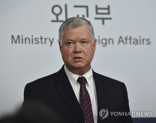 스티븐 비건 미 국무부 부장관 겸 대북특별대표