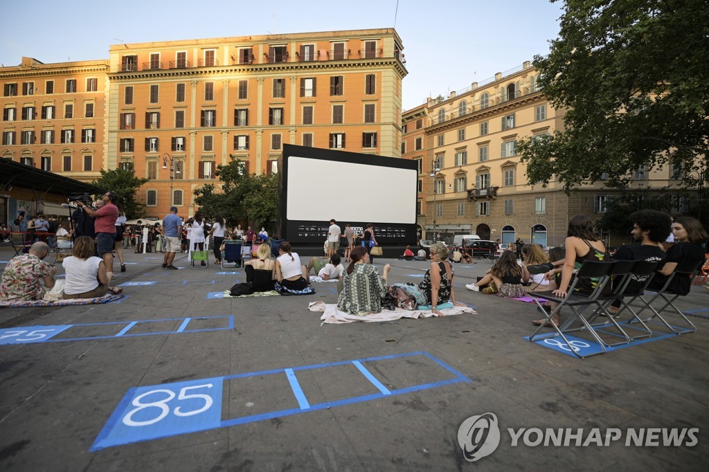ITALY PANDEMIC CORONAVIRUS COVID19 CINEMA