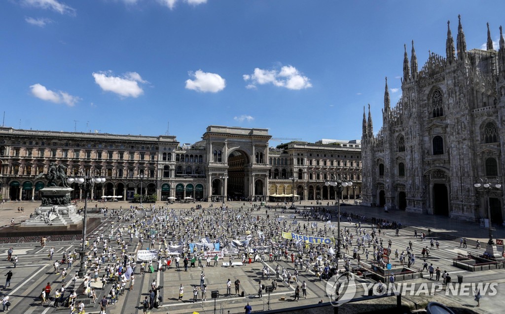 ITALY PANDEMIC CORONAVIRUS COVID19