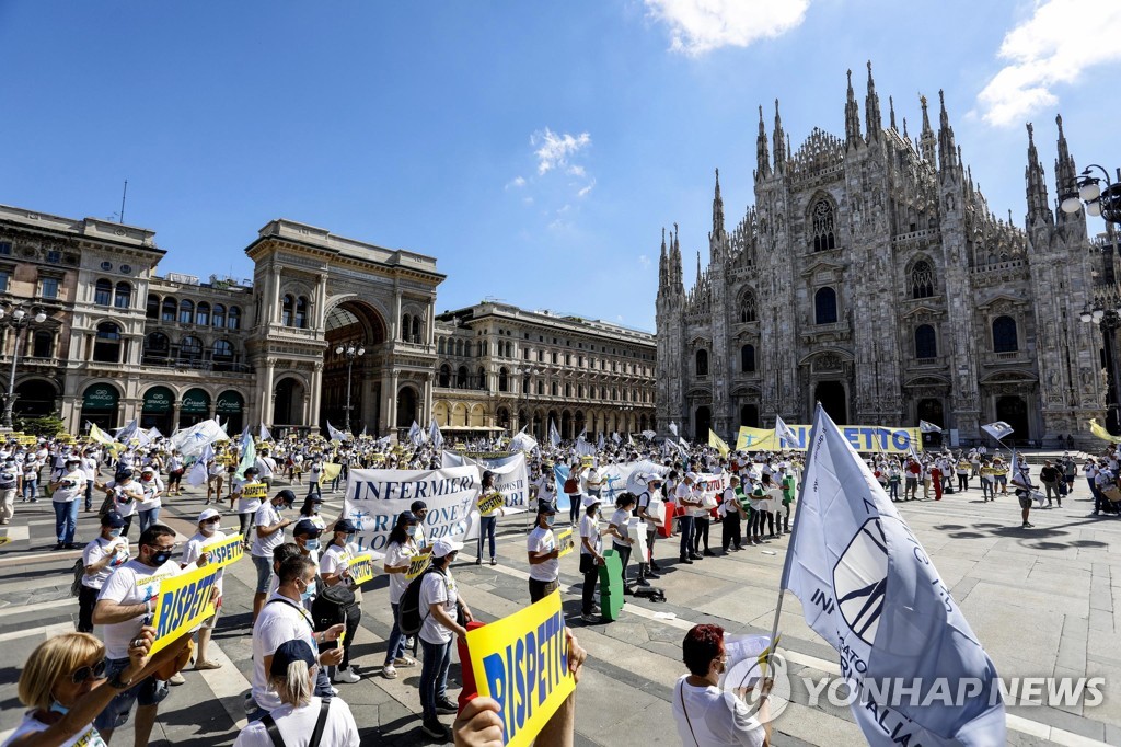 ITALY PANDEMIC CORONAVIRUS COVID19
