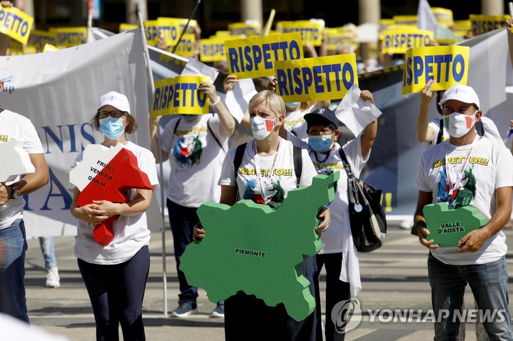 ITALY PANDEMIC CORONAVIRUS COVID19