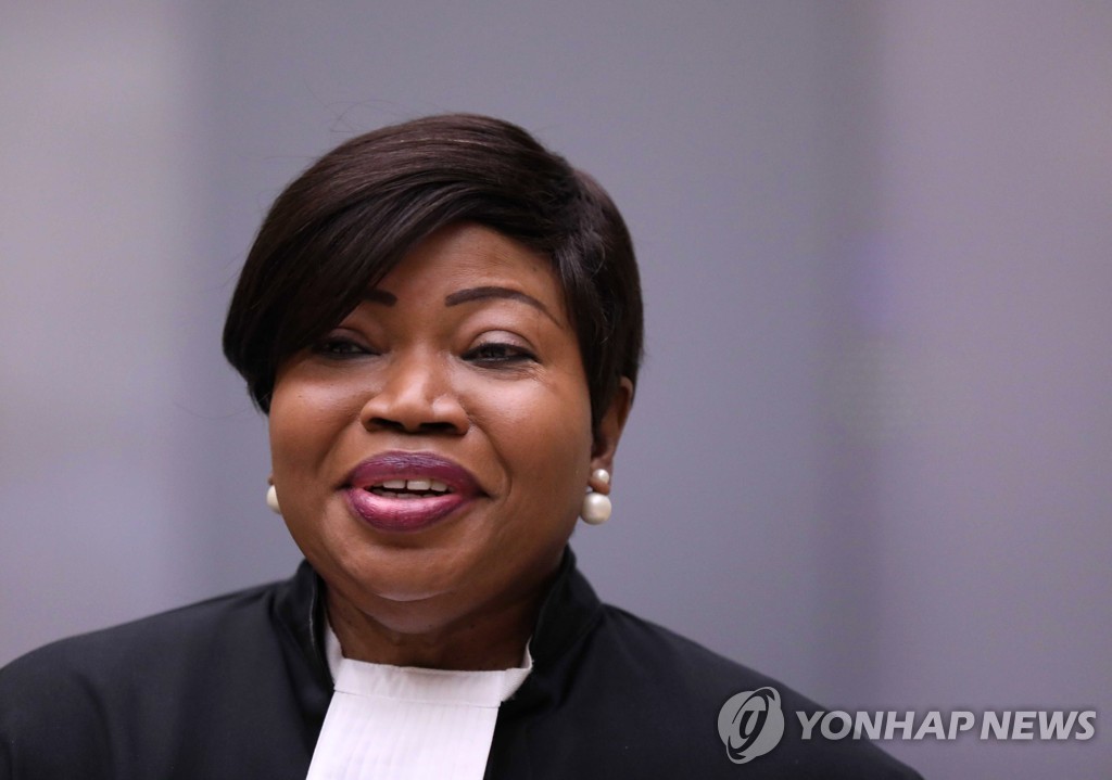 파투 벤수다 국제형사재판소(ICC) 검사장의 2019년 모습