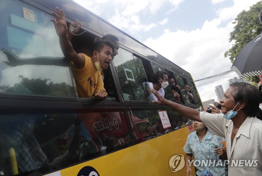 MYANMAR PRISONERS RELEASE