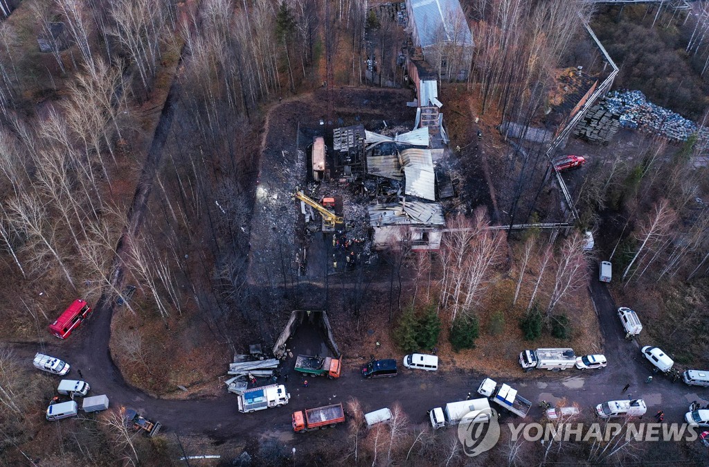 Fire hits gunpowder factory in Ryazan Region, Russia