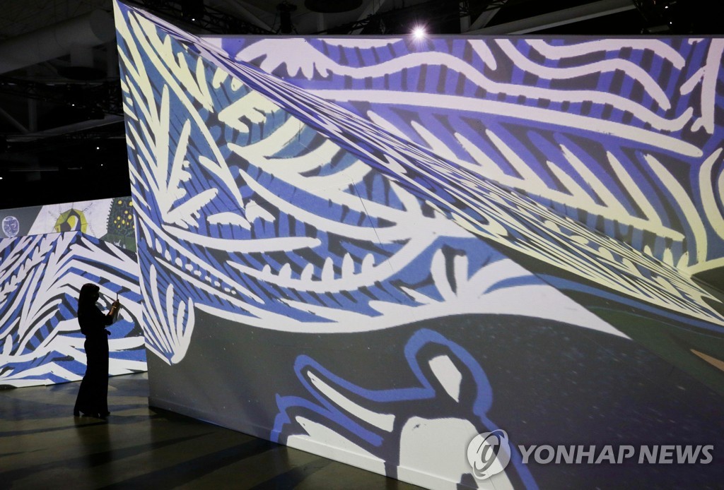 CANADA-VANCOUVER-IMAGINE PICASSO-IMMERSIVE EXHIBITION