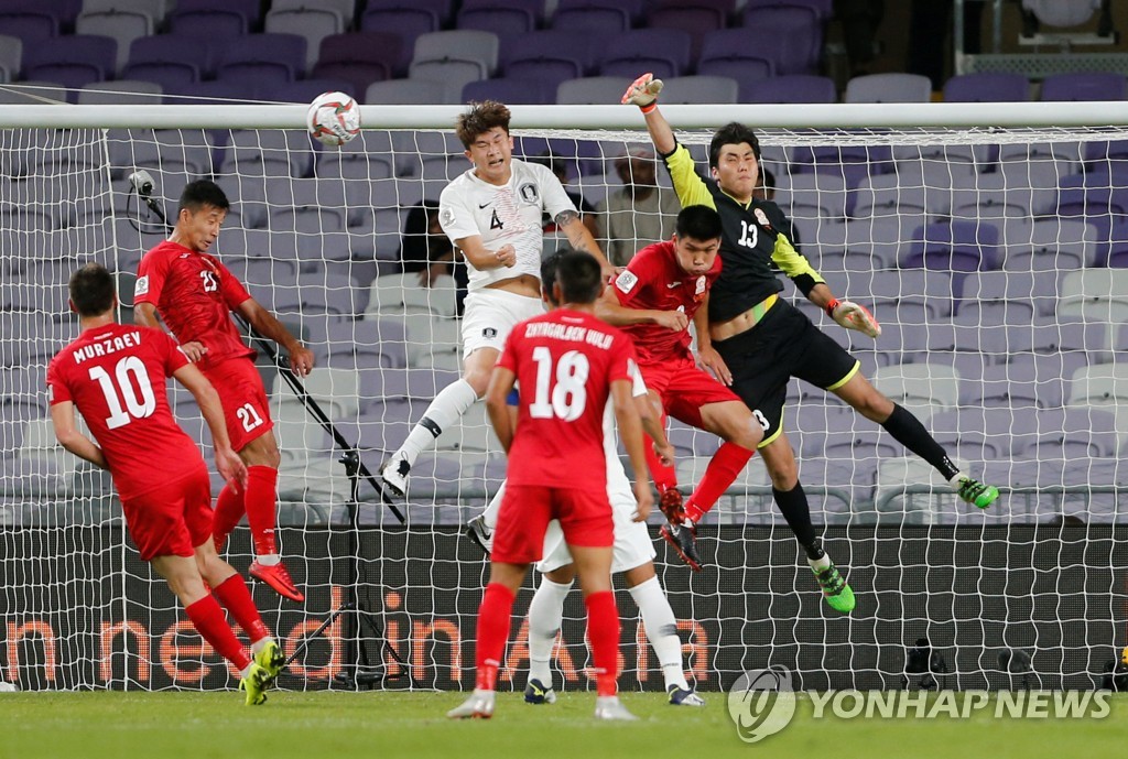 SOCCER-ASIANCUP-KGZ-KOR/