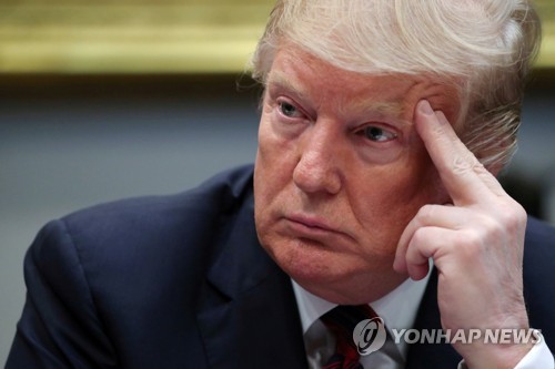 도널드 트럼프 미국 대통령