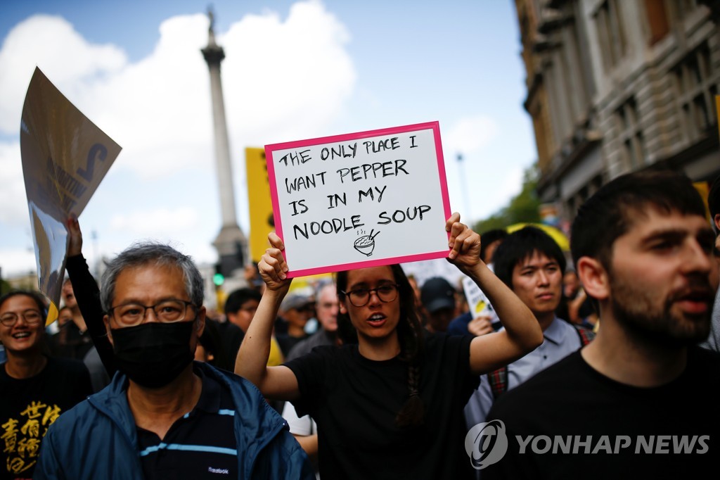 HONGKONG-PROTESTS/LONDON