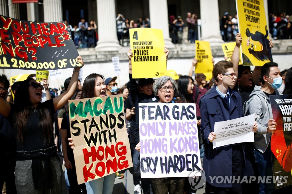 HONGKONG-PROTESTS/LONDON