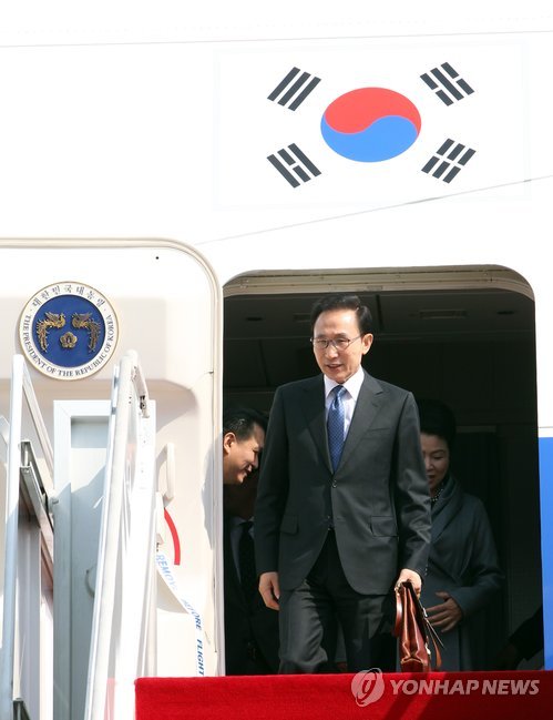 이 대통령, 유엔 총회 마치고 귀국