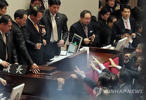 <2011 연합뉴스 국내 10대뉴스> 한미FTA 비준안 통과