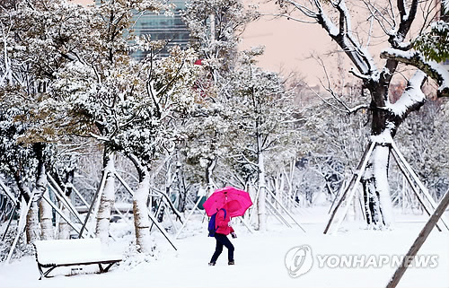 힘겨운 등교길