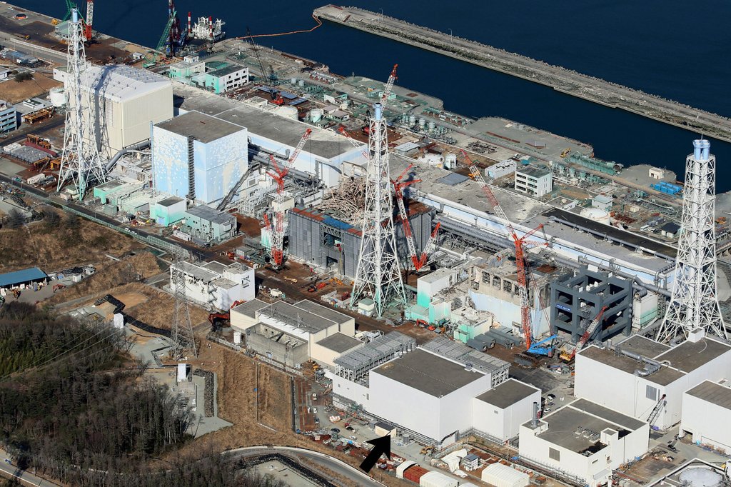 일본 후쿠시마 제1원자력발전소.