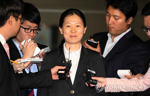 권은희 수사과장, "조사에 성실하게 임했다"