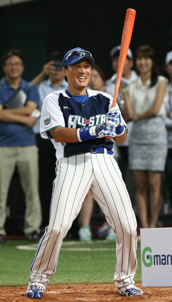 국민타자 이승엽 홈런레이스 우승
