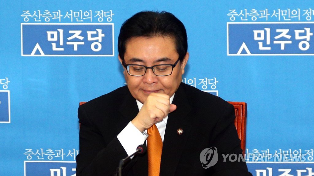 한국e스포츠협회 회장을 맡고 있는 민주당 전병헌 원내대표 <<연합뉴스DB>>