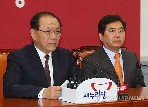 정청래 발언에 대한 야당 입장 밝힐 것 요구하는 황우여