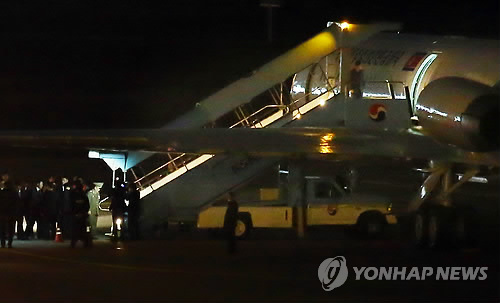 북한으로 돌아가는 고위급 인사들
